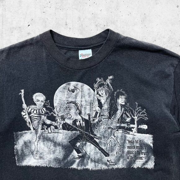 Vtg 1989 The Damned F*ck Off Tour Shirt, Punk Band - Picture 6 of 10